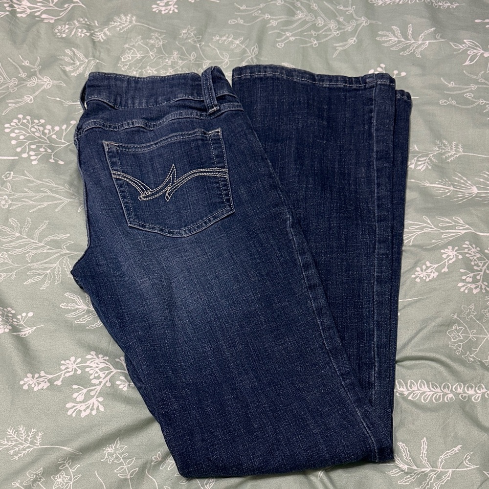 Wrangler Women's Straight Leg Jeans - Deep Indigo